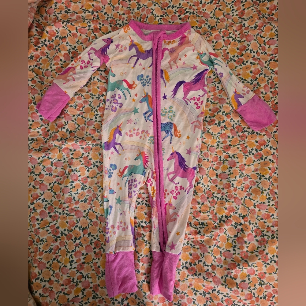 Little Sleepies Unicorn Magic Newborn Zippy